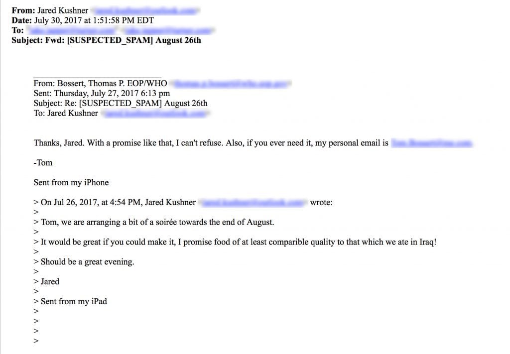 White House Email Phishing