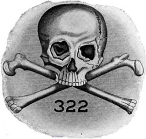 Skull and Bones 322 logo