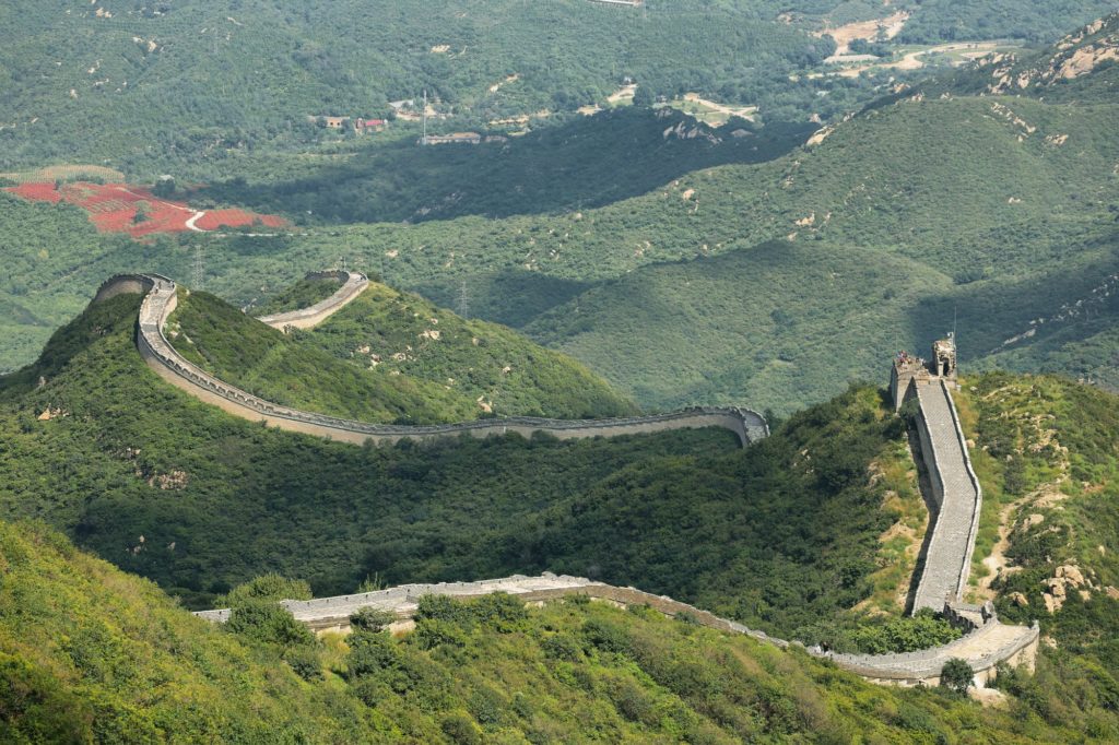 Great Wall of China in Summer